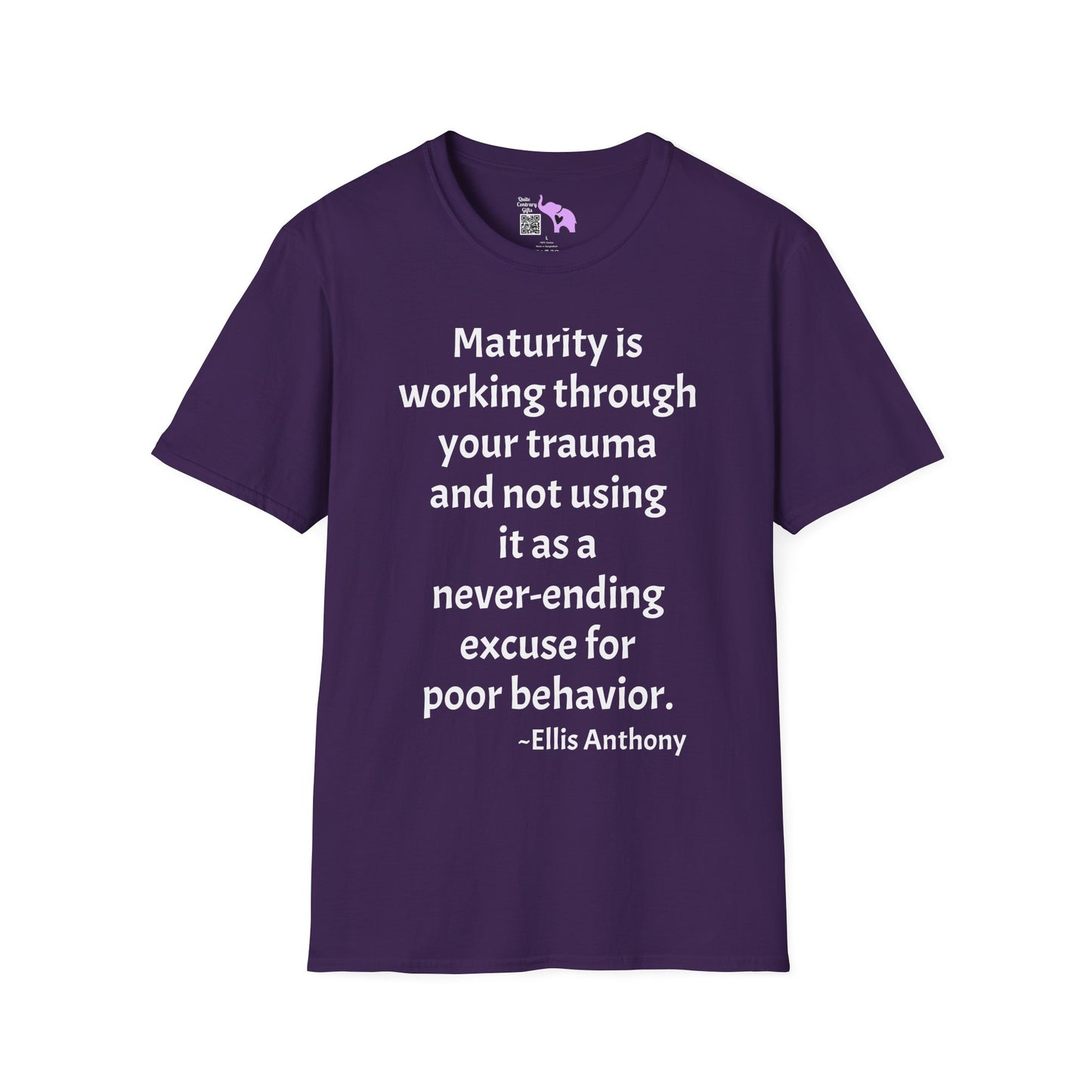 Maturity is... Adult T-shirt