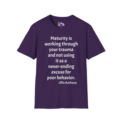 Maturity is... Adult T-shirt