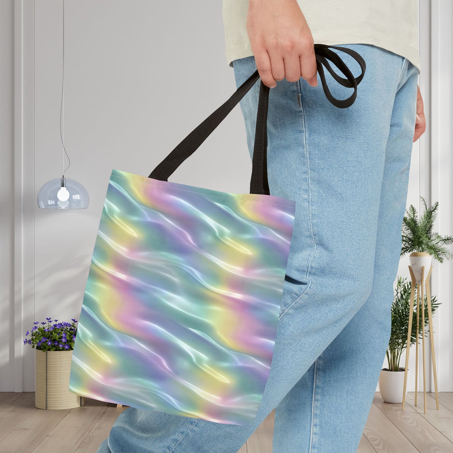 Pastel Mirage Canvas Tote Bag