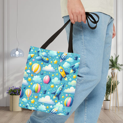 Up Up & Away Canvas Tote Bag