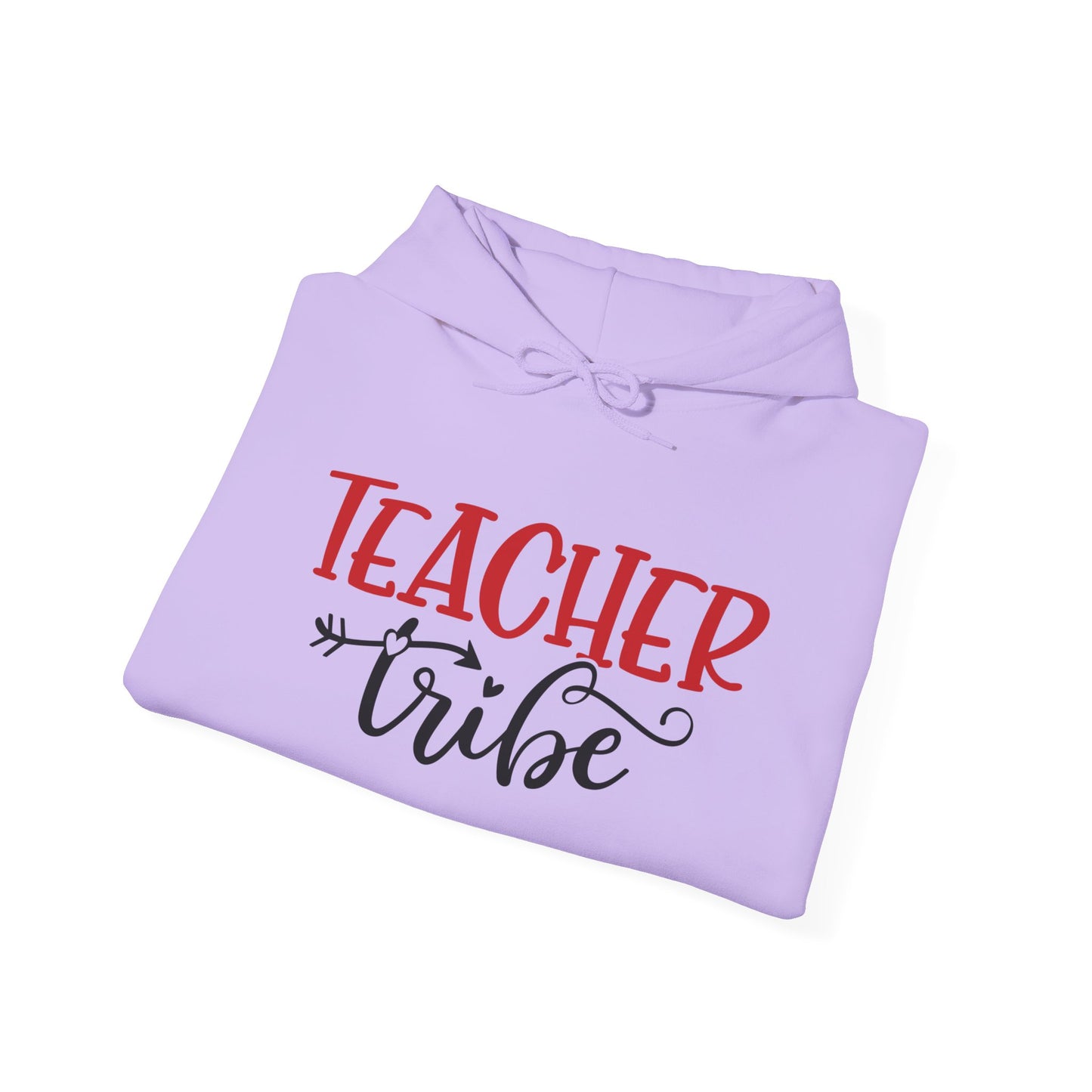 Teacher Tribe Heart Heavy Blend™ Hooded Sweatshirt