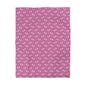 Blush Flutter Microfiber Duvet Cover
