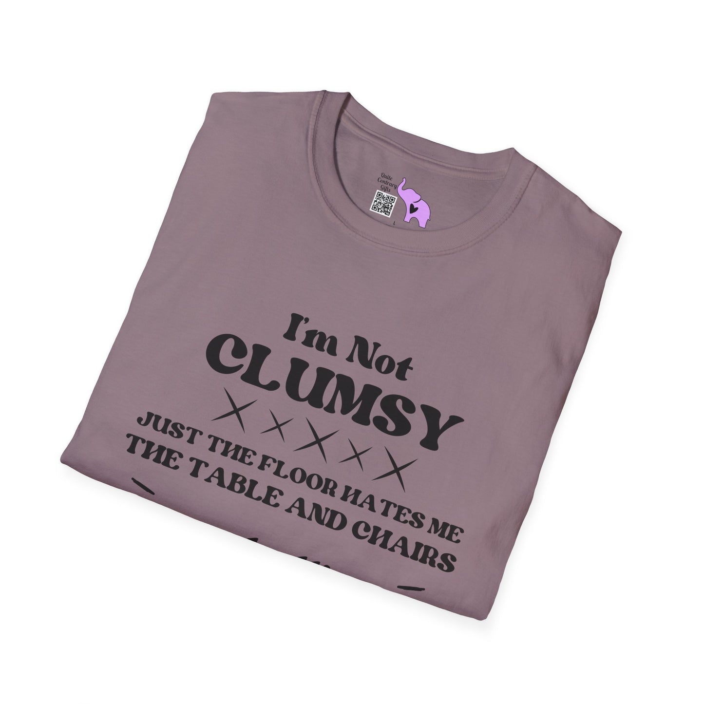 I'm Not Clumsy Adult T-shirt