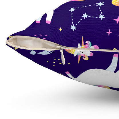 Unicorniverse Throw Pillow
