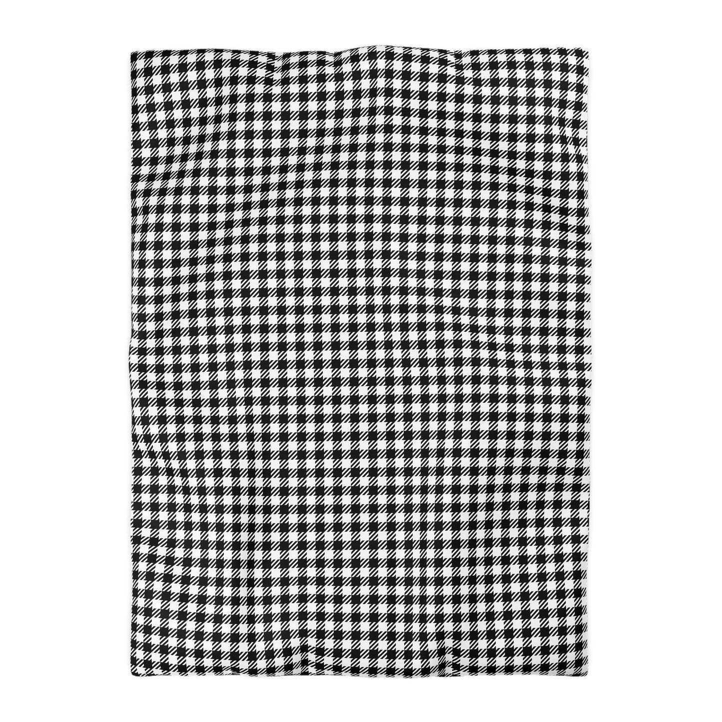 Black & White Balance Microfiber Duvet Cover
