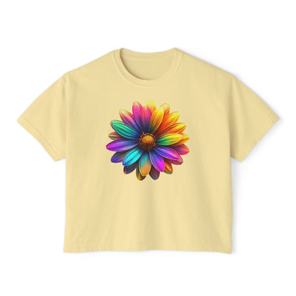 Spectrum Petals Women's Boxy Tee