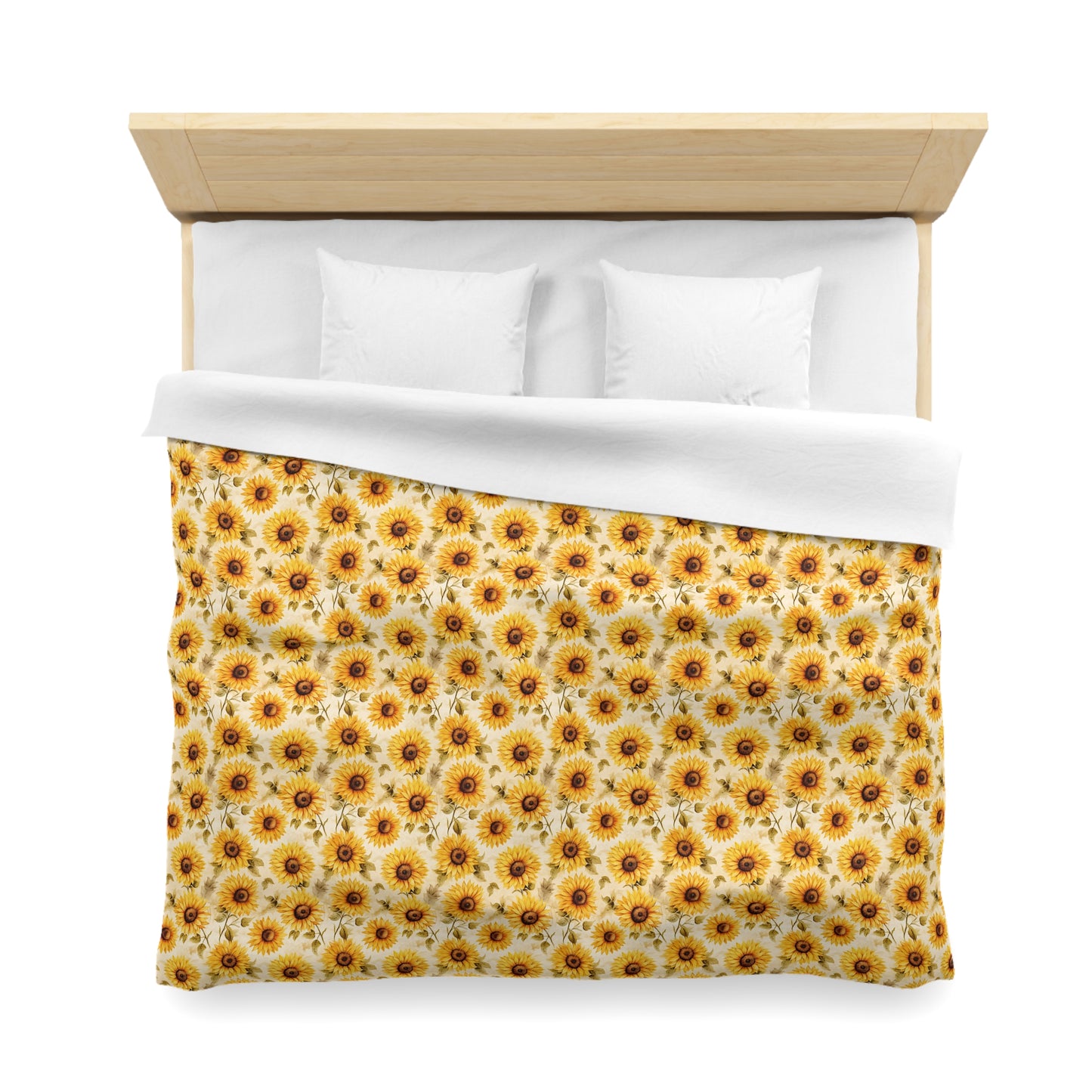 Sunflowers Microfiber Duvet Cover