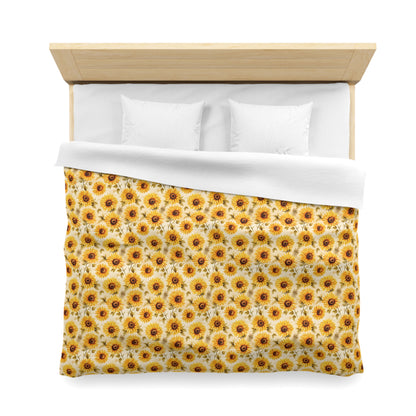 Sunflowers Microfiber Duvet Cover