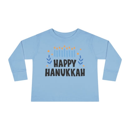 Happy Hanukkah 5 Toddler Long Sleeve Tee