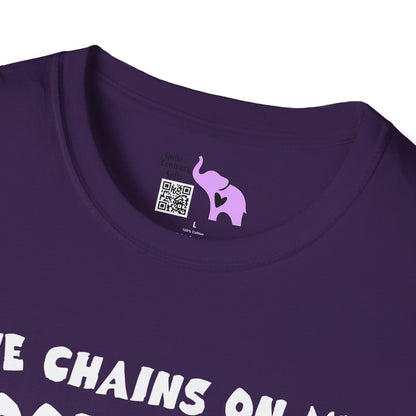 The Chains On My Mood Swing Just Snapped...Run Adult T-shirt