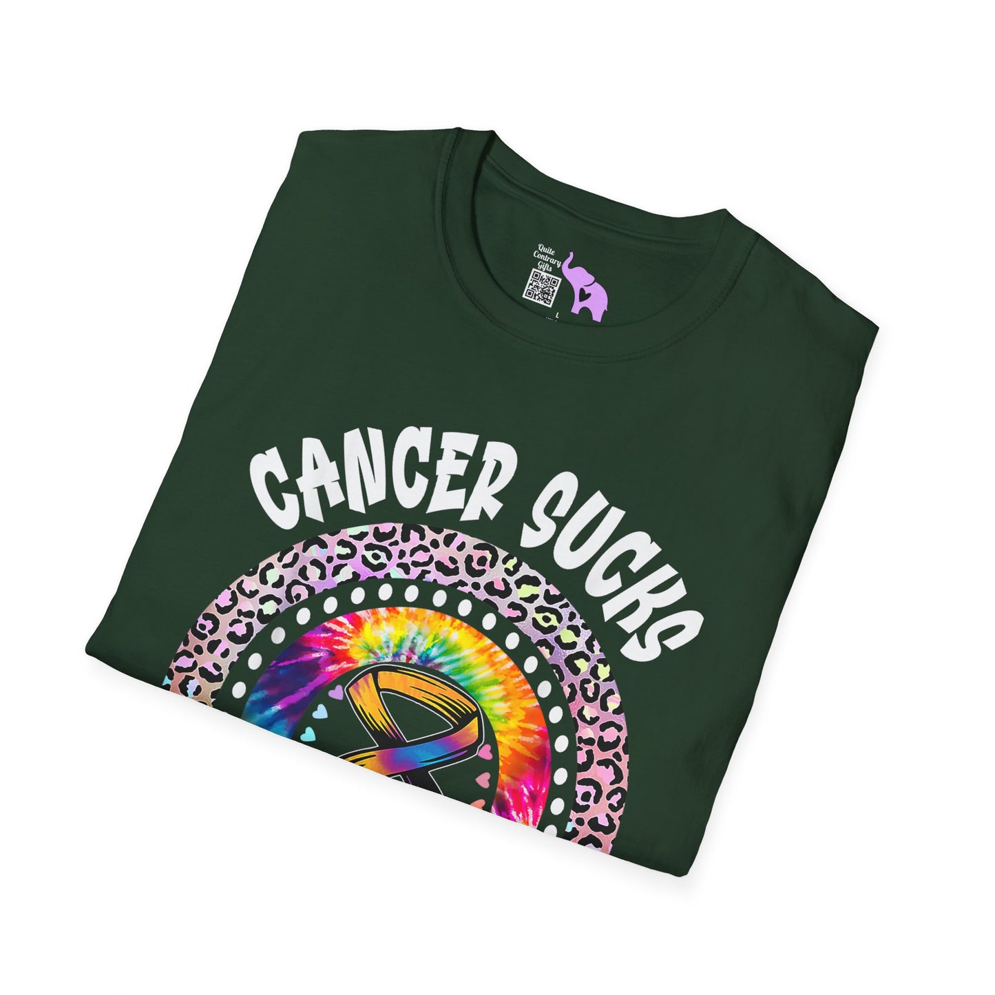 Fight Cancer in All Colors 18 Adult T-shirt
