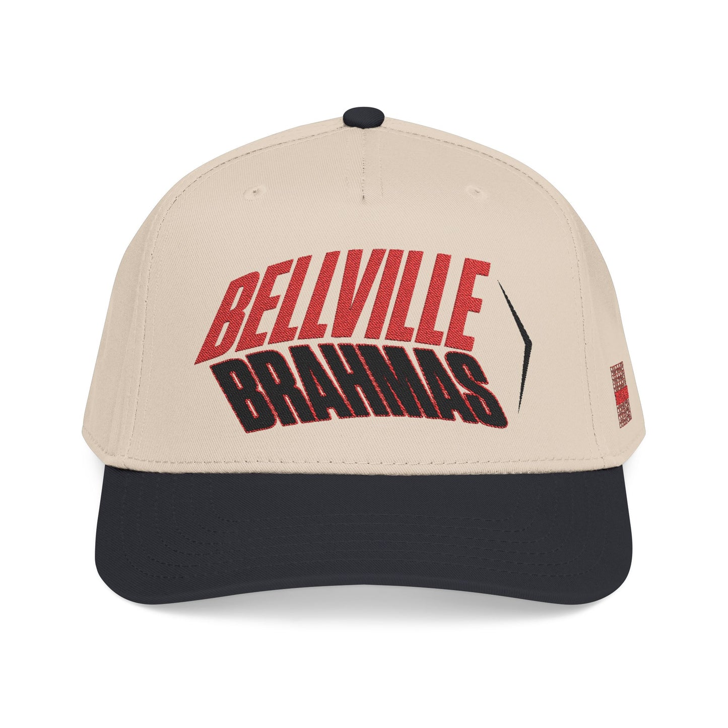 Bellville Brahmas (Angled) Mid Profile Baseball Cap