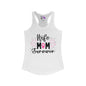 Wife Mom Survivor (Breast Cancer) Women's Ideal Racerback Tank