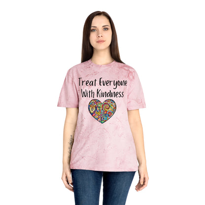 Treat Everyone With Kindness Unisex Color Blast T-Shirt