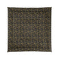 Golden Noir Swirl Comforter