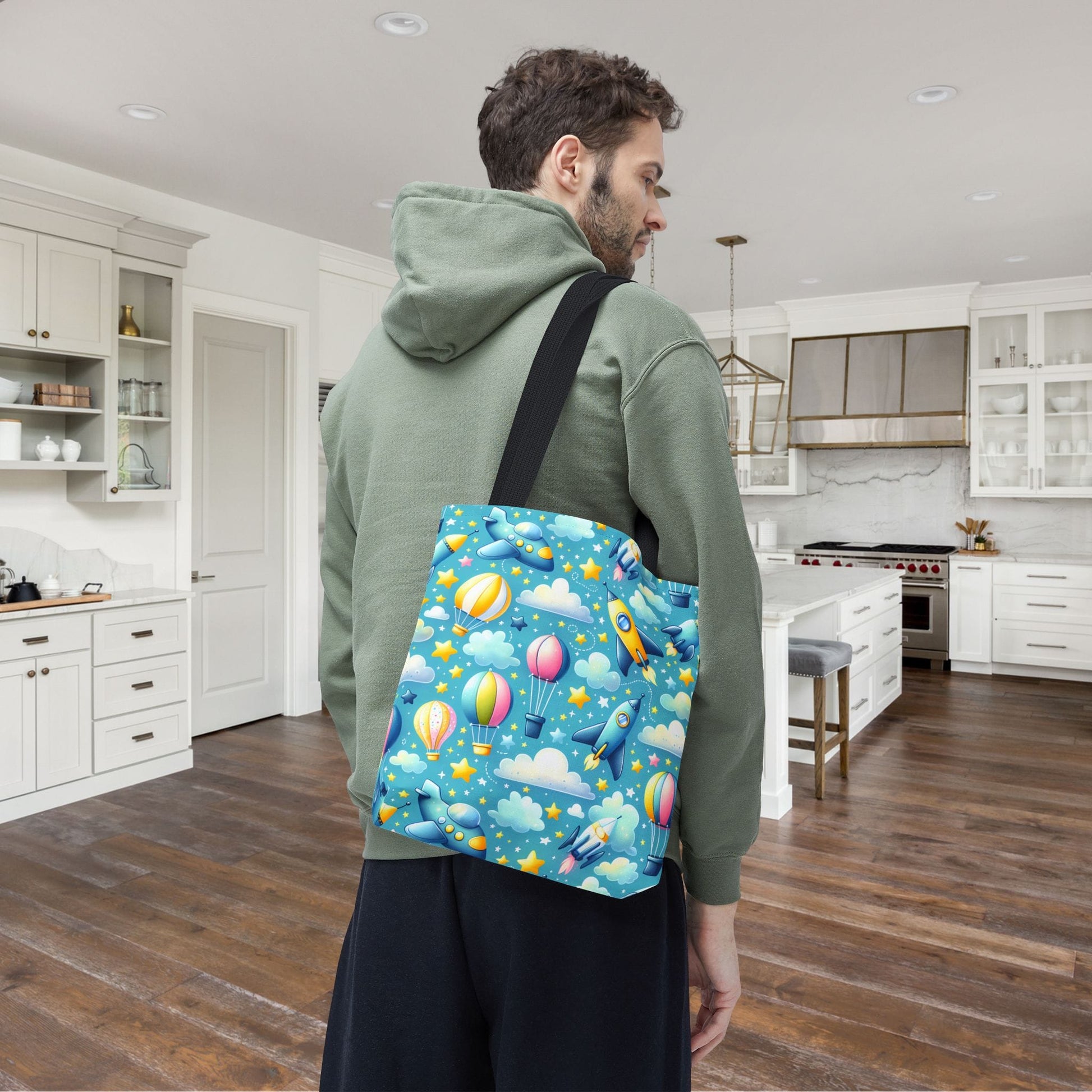 Up Up & Away Canvas Tote Bag