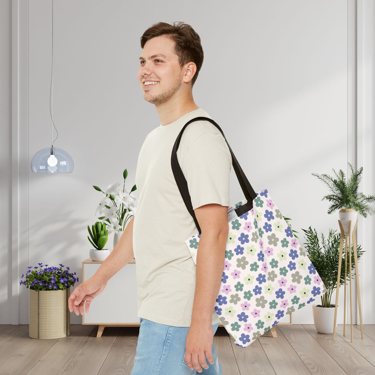 Earthbound Blooms Canvas Tote Bag