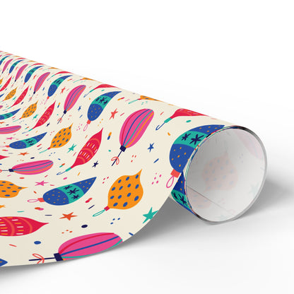 Ornament Parade Wrapping Paper