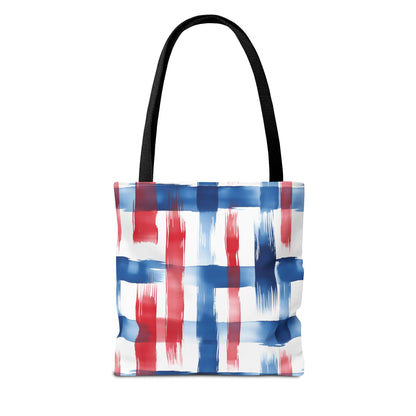 LIberty Strokes Canvas Tote Bag