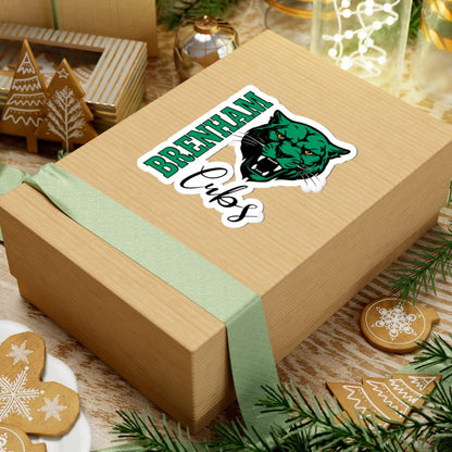 Brenham Vertical Fury, Black Kiss-Cut Decal