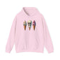 Ice Cream Cone Skull Heavy Blend™ Hooded Sweatshirt