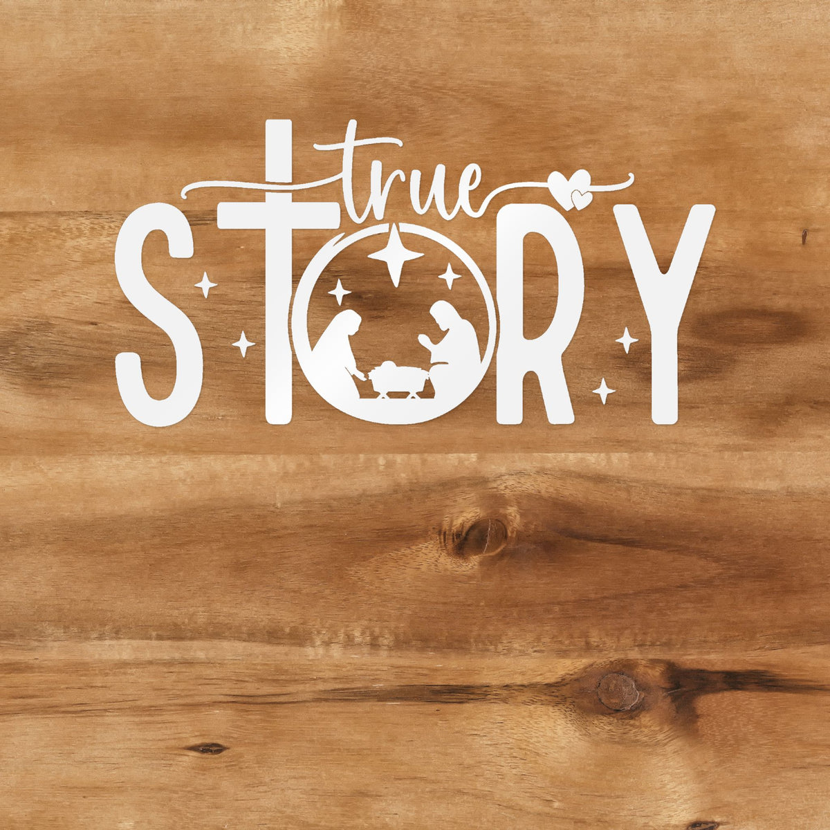 True Story (Nativity) Decal