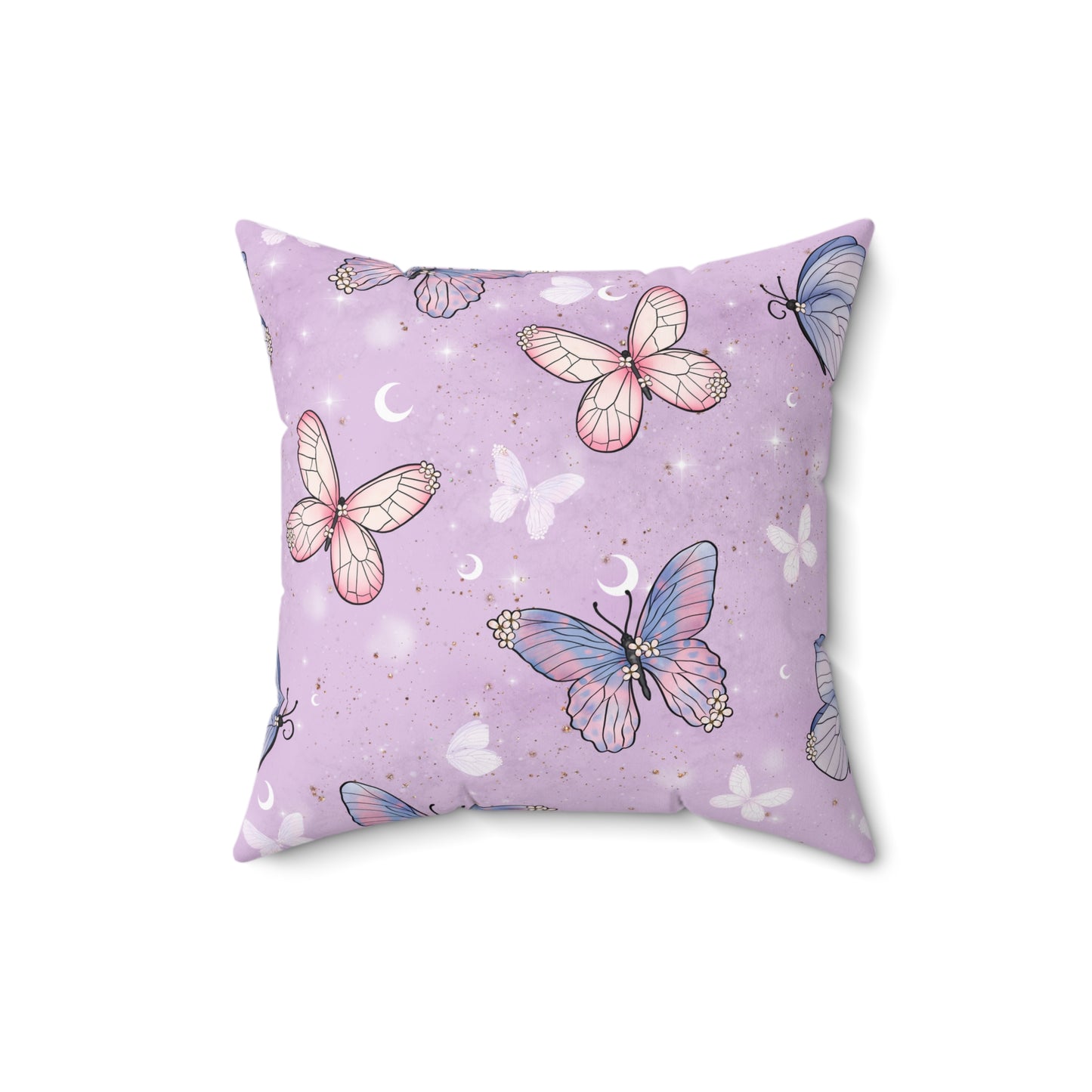 Pastel Wing Parade Throw Pillow