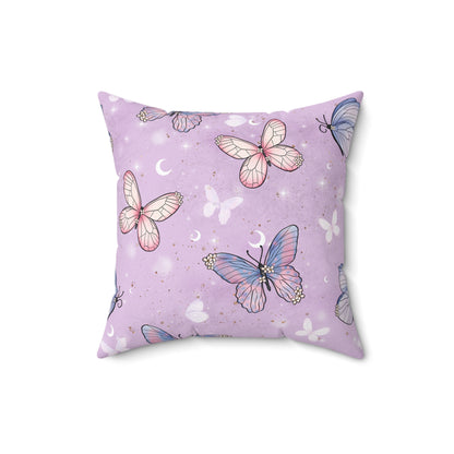 Pastel Wing Parade Throw Pillow