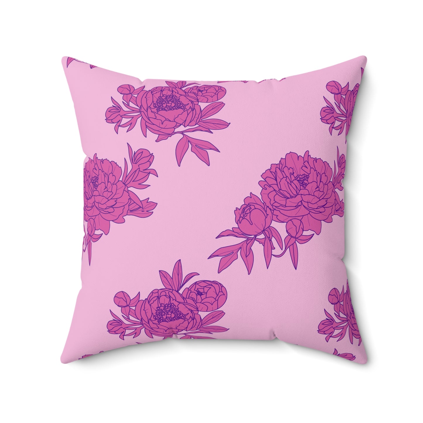 Bubblegum Bloom Peonies Basic Bedding Set