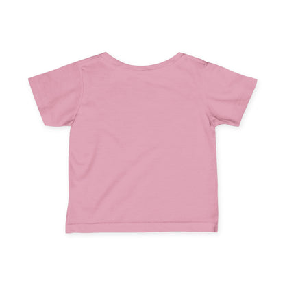 Pink & Black Love Unicorn Infant Soft T-Shirt