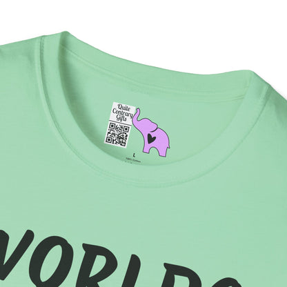 Worlds Okayest Dog Mom Adult T-shirt
