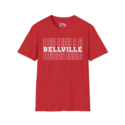 Bellville (Stacked) Adult T-shirt