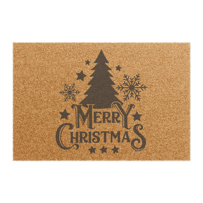 Merry Christmas 4 Coconut Fiber Doormat