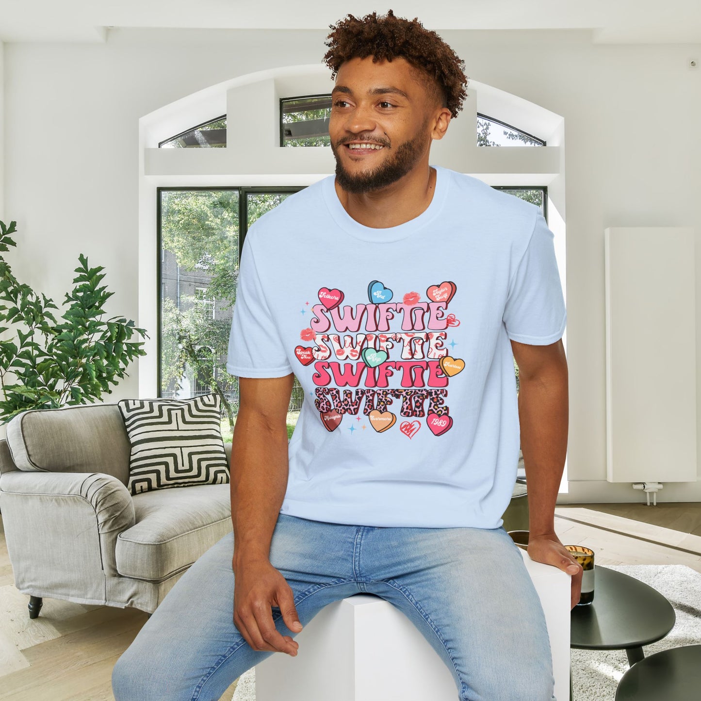 Swiftie Hearts Adult Unisex Tshirt