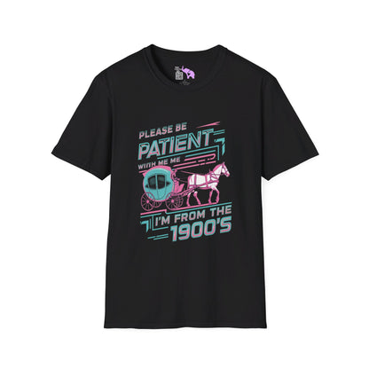 Please Be Patient With Me I'm From The 1900's (Colorful Retro) T-shirt