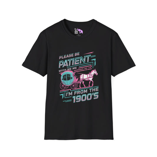 Please Be Patient With Me I'm From The 1900's (Colorful Retro) T-shirt