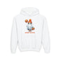 Spooky Season Ghost Trick-or-Treater Youth Heavy Blend Hoodie