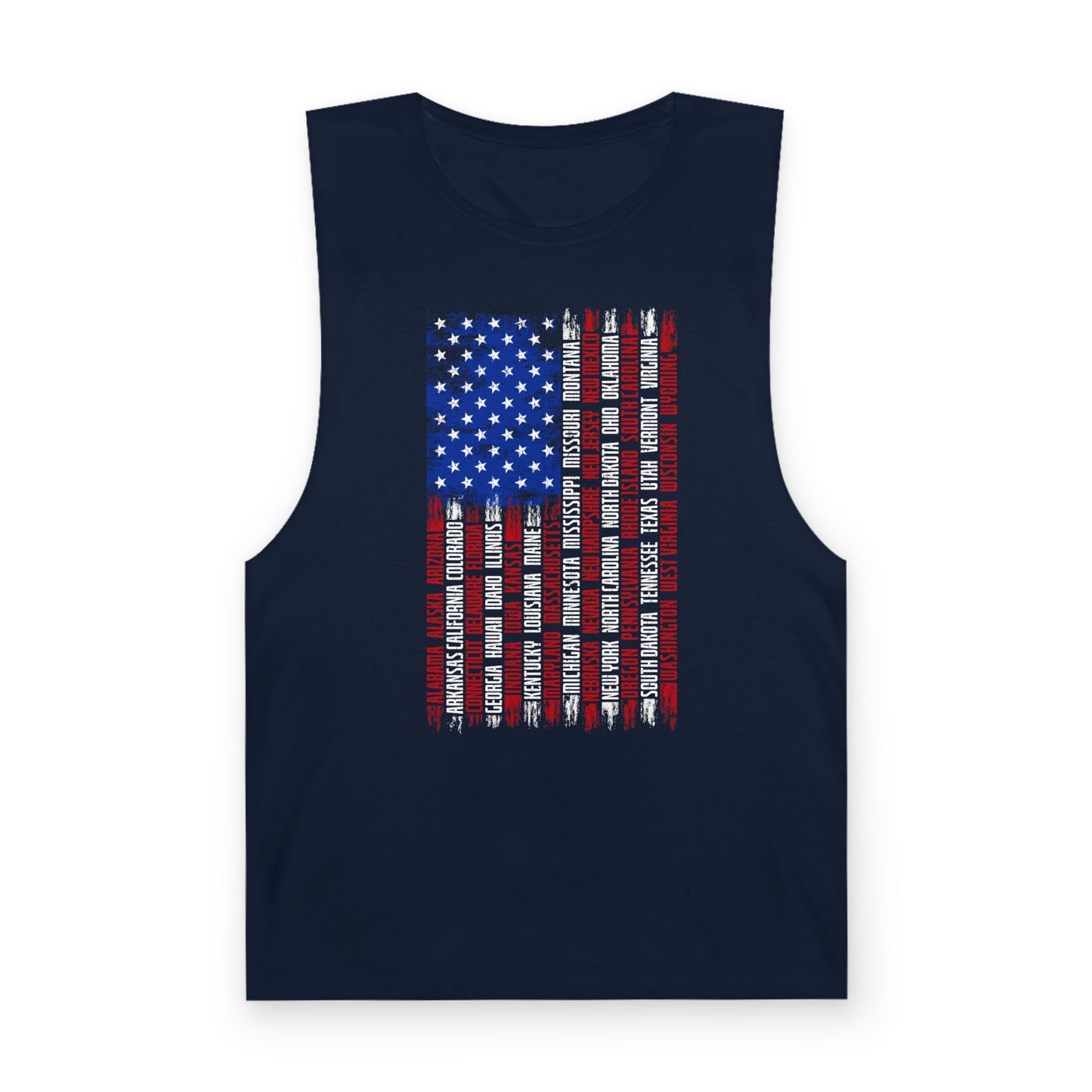 American Flag w/States Tank Top