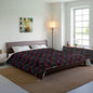 Velvet Night Garden Print Comforter