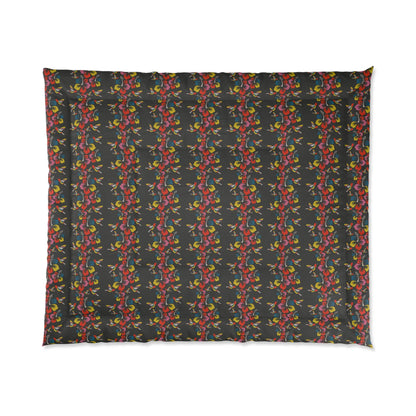 Hummingbirds & Hibiscus Flowers Comforter