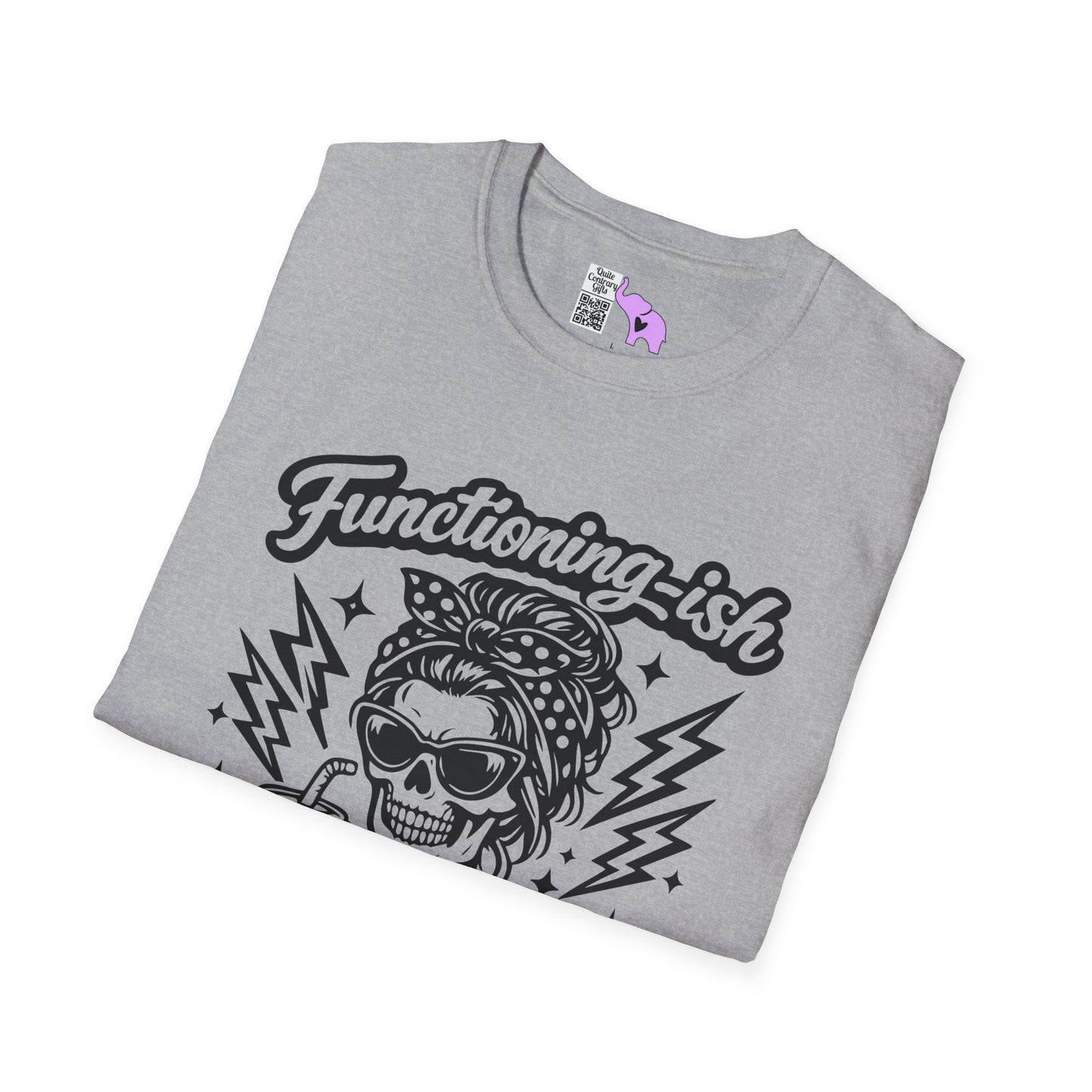 Functioning-Ish Adult Adult T-shirt