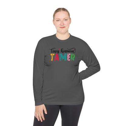 Tiny Human Tamer (Teacher) Adult Long Sleeve Tee