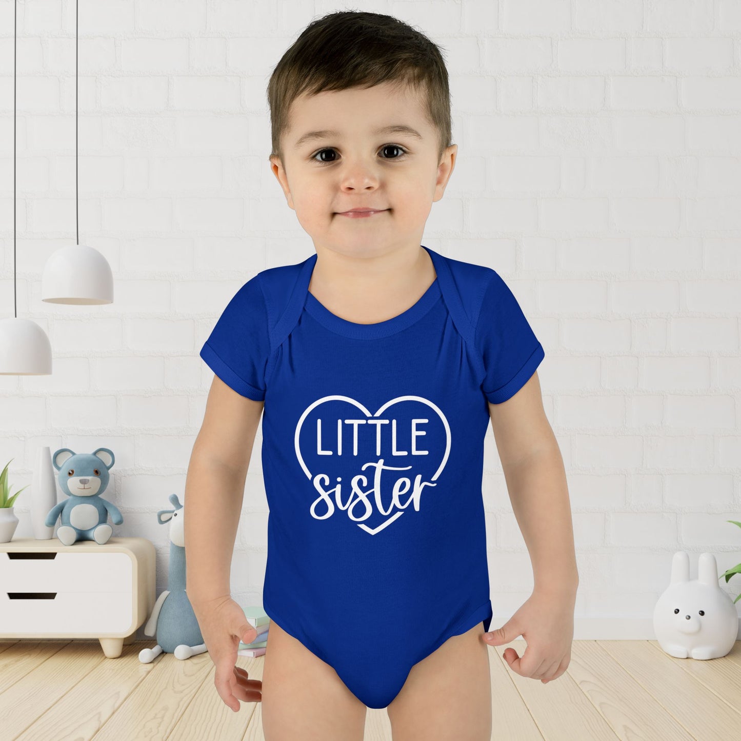 Little Sister Baby Bodysuit