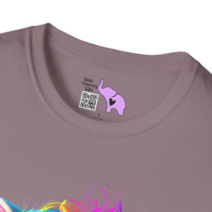 Cute Colorful Kitten Adult T-shirt
