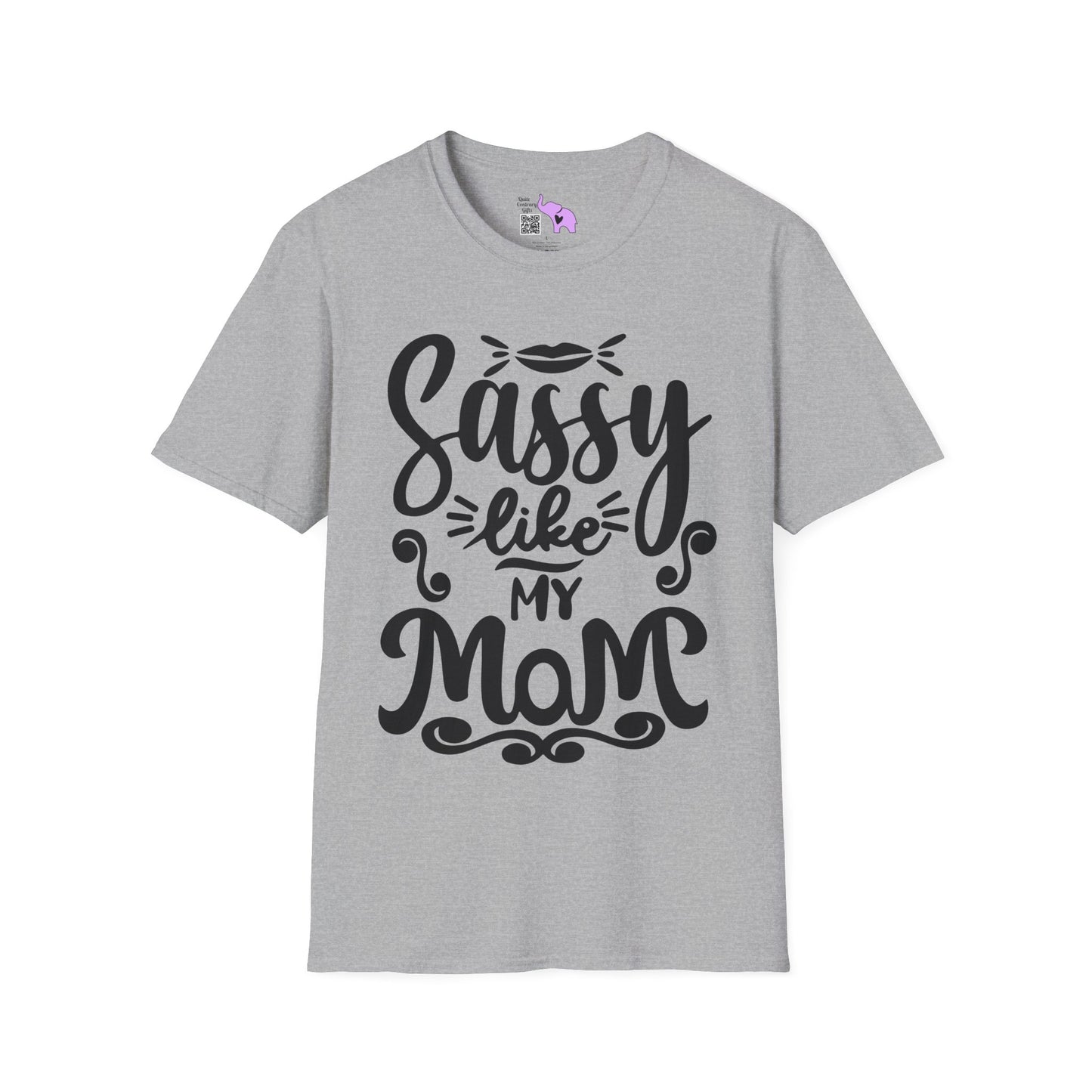 Sassy Like My Mom Adult T-shirt