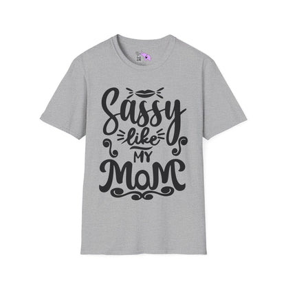Sassy Like My Mom Adult T-shirt