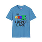 I'm GenX I Don't Care Adult T-shirt