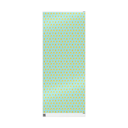 Ducky Dot Parade Wrapping Paper