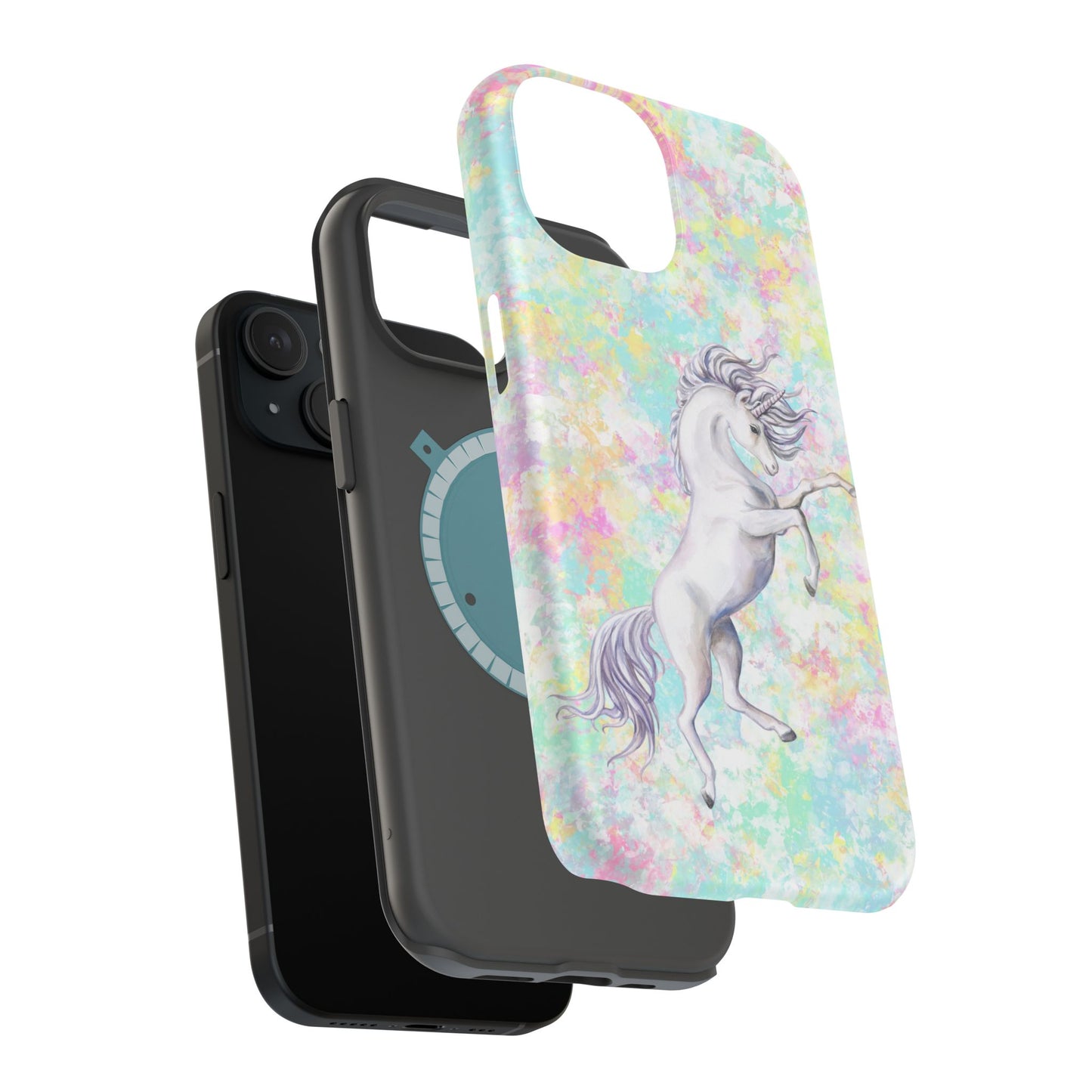 Pastel Pegasus MagSafe® Compatible Tough Case for iPhone