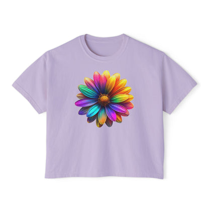 Spectrum Petals Women's Boxy Tee